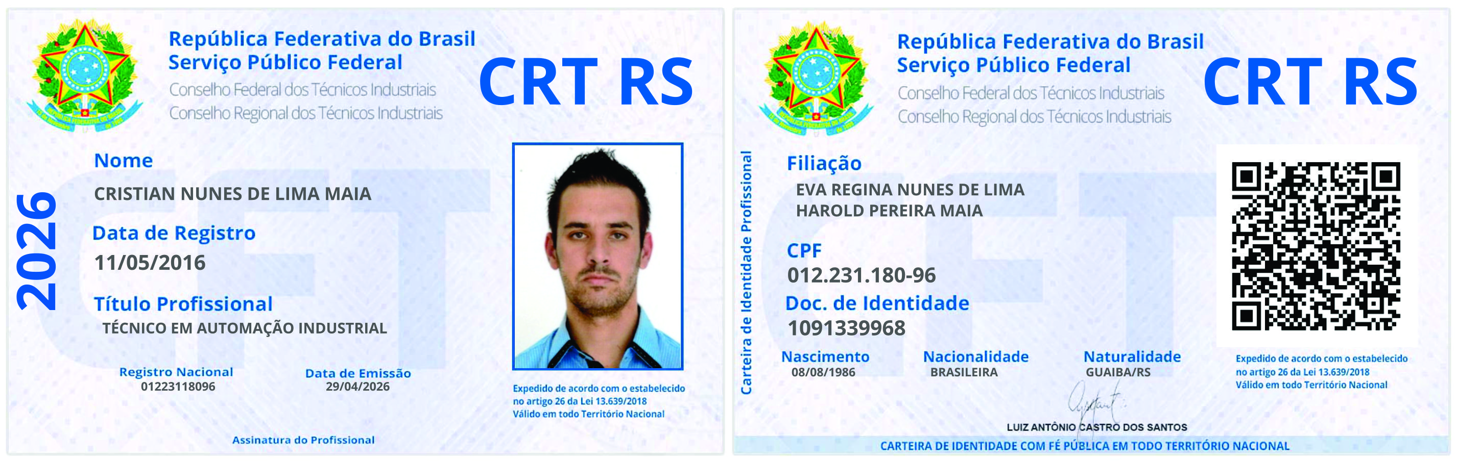 Credencial CRT RS Desktop
